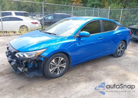 2020 Nissan Sentra Sv Xtronic Cvt из США, поврежденный, VIN 3N1AB8CV3LY289523